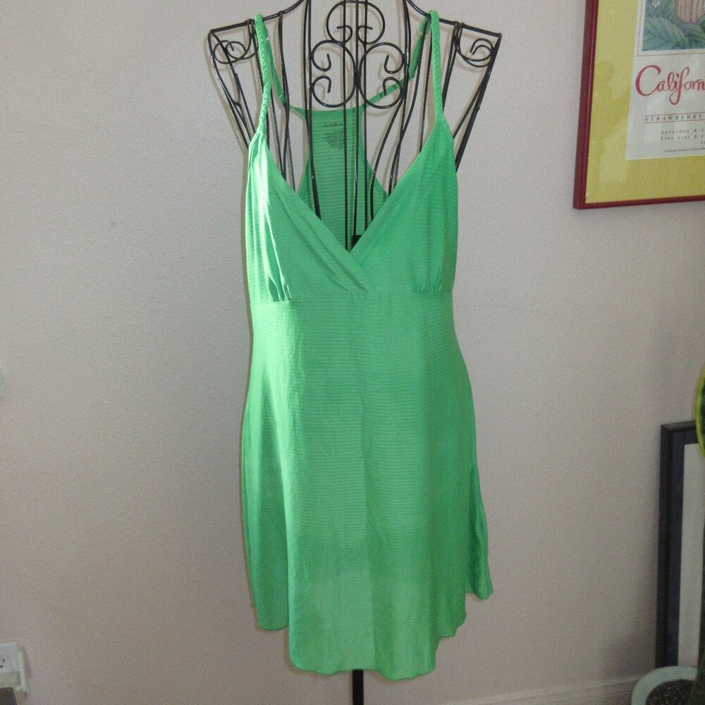 Secret Treasures Body Tank Size M Womens Lime Green